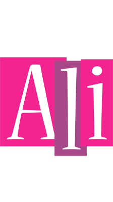 Ali whine logo