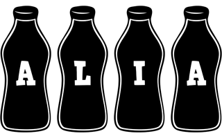 Alia bottle logo
