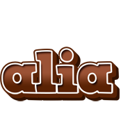 Alia brownie logo