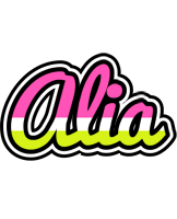 Alia candies logo