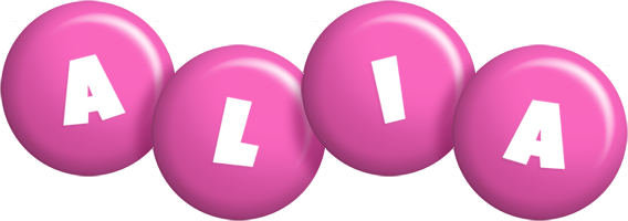 Alia candy-pink logo