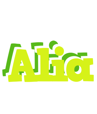 Alia citrus logo