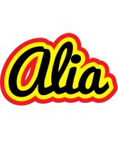 Alia flaming logo