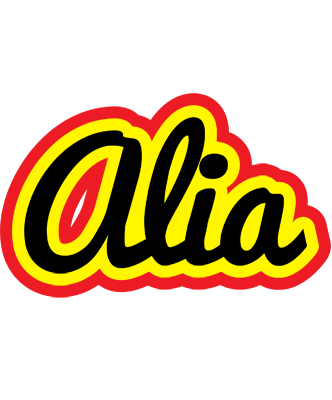 Alia flaming logo