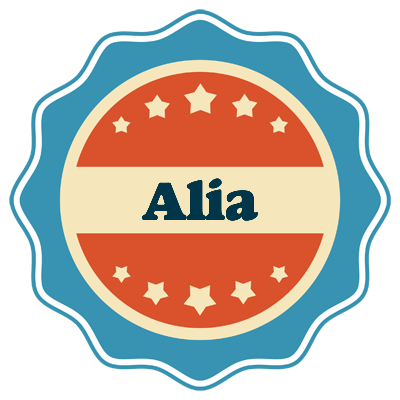 Alia labels logo