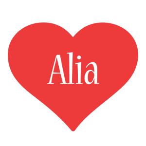 Alia love logo
