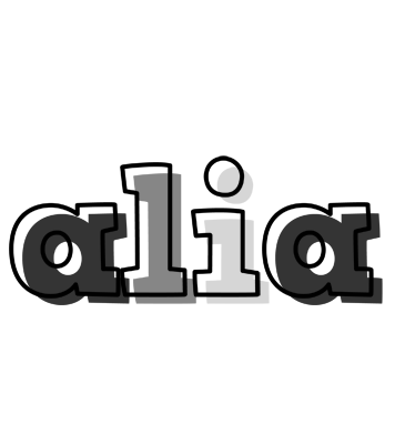 Alia night logo