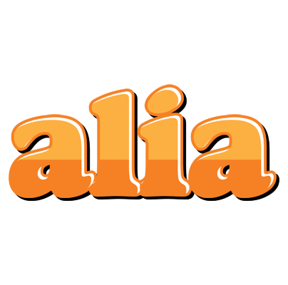 Alia orange logo
