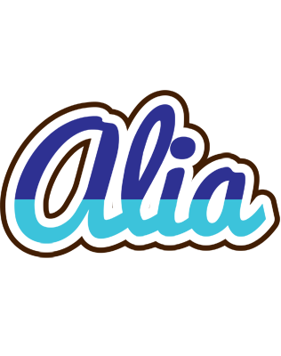 Alia raining logo