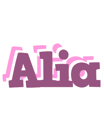 Alia relaxing logo