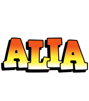 Alia sunset logo