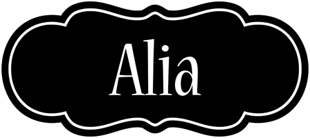 Alia welcome logo