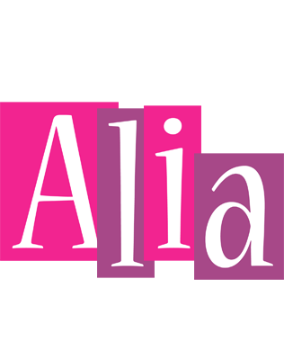 Alia whine logo