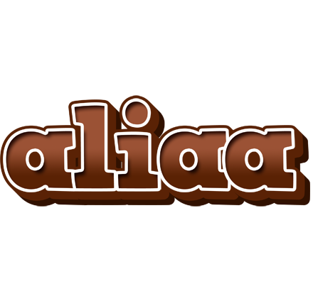 Aliaa brownie logo