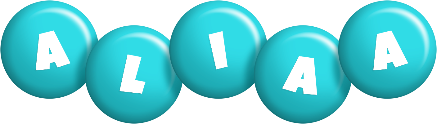 Aliaa candy-azur logo