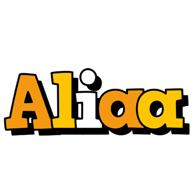 Aliaa cartoon logo