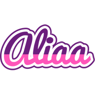 Aliaa cheerful logo