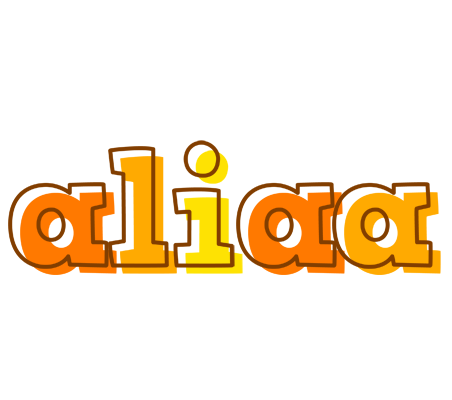 Aliaa desert logo