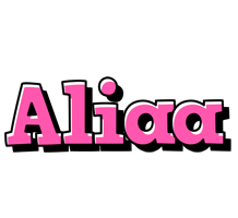 Aliaa girlish logo