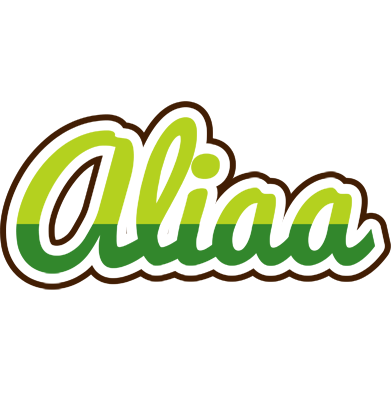 Aliaa golfing logo