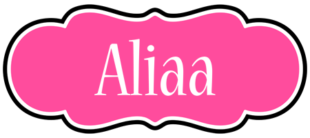 Aliaa invitation logo