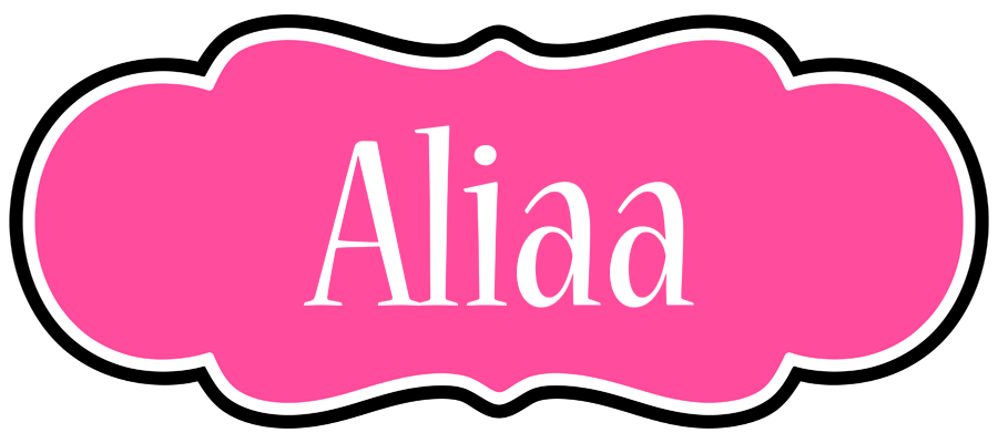 Aliaa invitation logo
