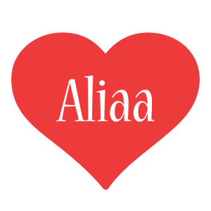 Aliaa love logo