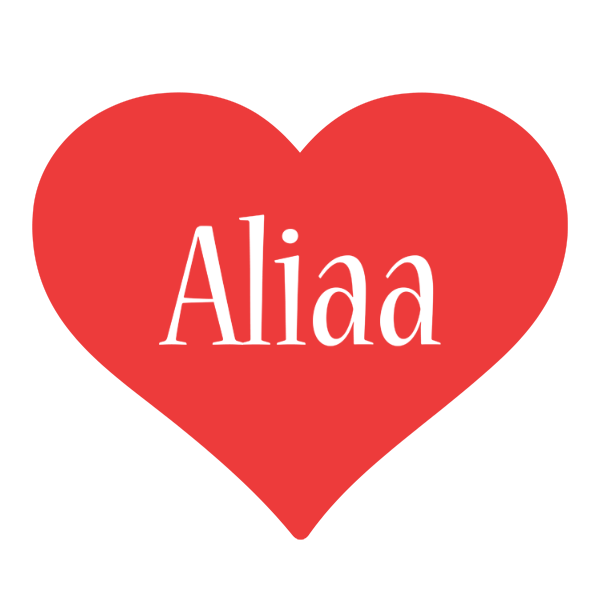 Aliaa love logo