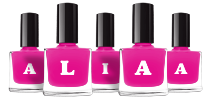 Aliaa nails logo