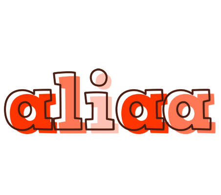 Aliaa paint logo