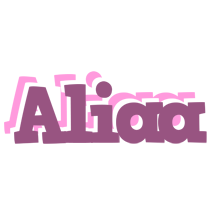 Aliaa relaxing logo