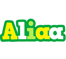 Aliaa soccer logo