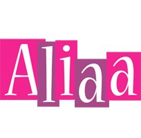 Aliaa whine logo