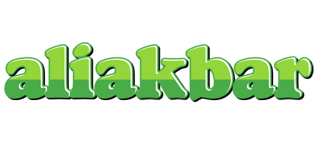 Aliakbar apple logo