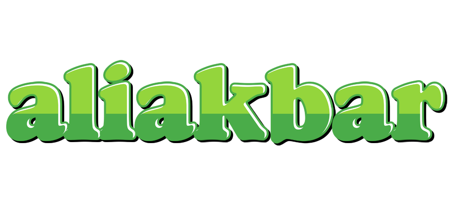 Aliakbar apple logo