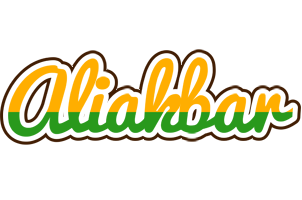 Aliakbar banana logo