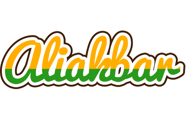 Aliakbar banana logo
