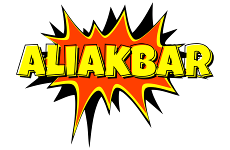 Aliakbar bazinga logo