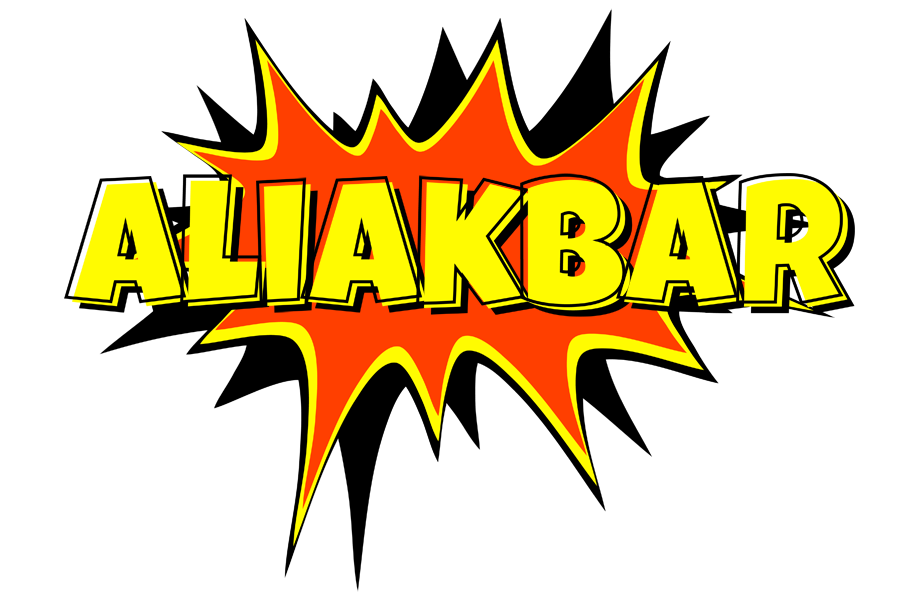 Aliakbar bazinga logo