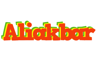 Aliakbar bbq logo