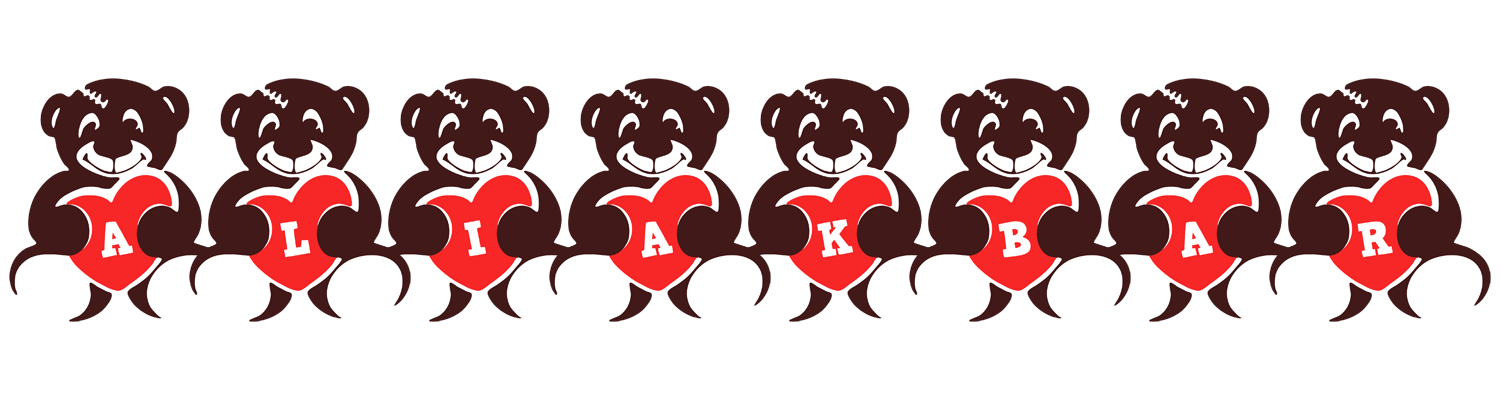 Aliakbar bear logo