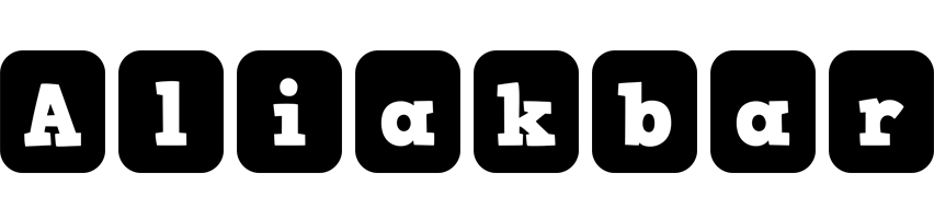 Aliakbar box logo
