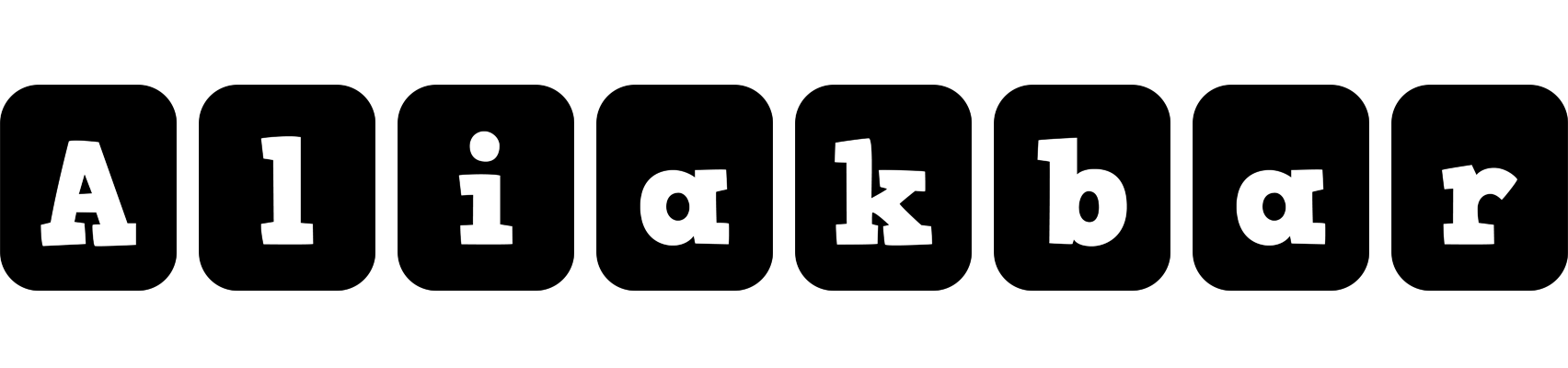 Aliakbar box logo