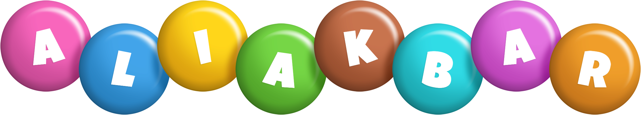 Aliakbar candy logo
