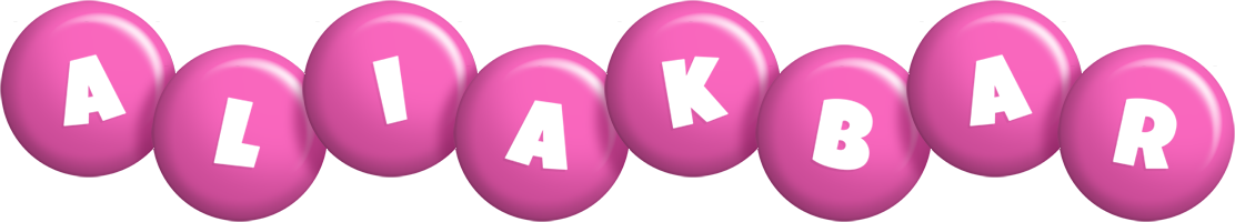 Aliakbar candy-pink logo
