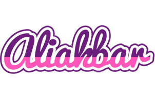 Aliakbar cheerful logo