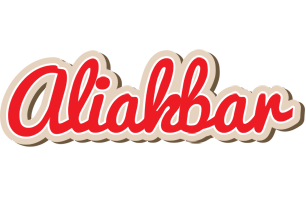 Aliakbar chocolate logo