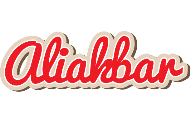 Aliakbar chocolate logo