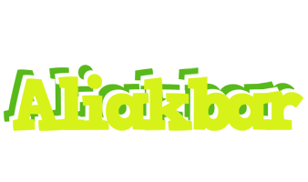 Aliakbar citrus logo
