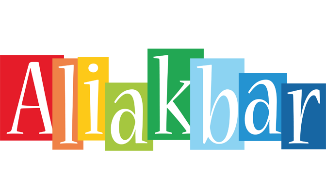 Aliakbar colors logo